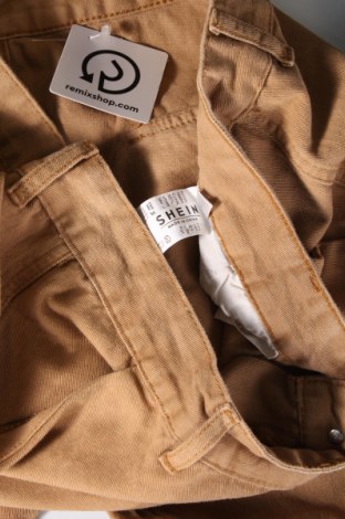 Męskie spodnie SHEIN, Rozmiar XL, Kolor Beżowy, Cena 92,76 zł