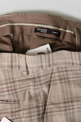 Мъжки панталон Selected Homme, Размер M, Цвят Многоцветен, Цена 23,75 лв.