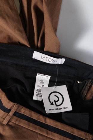 Pánské kalhoty  Vittorio Rossi, Velikost L, Barva Hnědá, Cena  249,00 Kč
