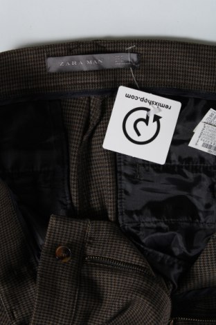 Мъжки панталон Zara Man, Размер M, Цвят Многоцветен, Цена 10,56 лв.