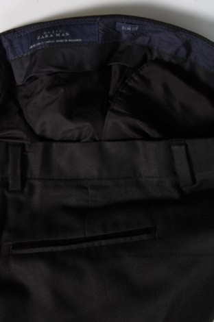 Мъжки панталон Zara Man, Размер M, Цвят Черен, Цена 12,91 лв.