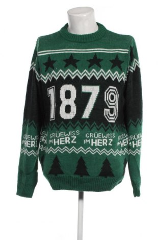 Ανδρικό πουλόβερ, Μέγεθος XL, Χρώμα Πράσινο, Τιμή 9,69 €
