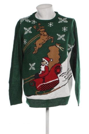 Мъжки пуловер, Размер XL, Цвят Зелен, Цена 7,83 лв.