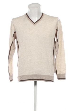 Ανδρικό πουλόβερ, Μέγεθος L, Χρώμα  Μπέζ, Τιμή 9,15 €