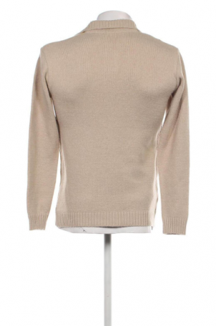 Ανδρικό πουλόβερ, Μέγεθος S, Χρώμα  Μπέζ, Τιμή 8,07 €