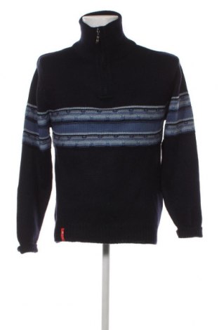 Мъжки пуловер, Размер L, Цвят Син, Цена 11,31 лв.