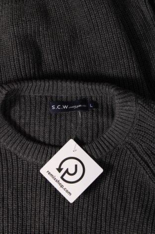 Ανδρικό πουλόβερ, Μέγεθος L, Χρώμα Γκρί, Τιμή 9,15 €