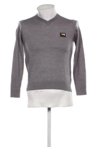 Ανδρικό πουλόβερ, Μέγεθος M, Χρώμα Γκρί, Τιμή 7,00 €