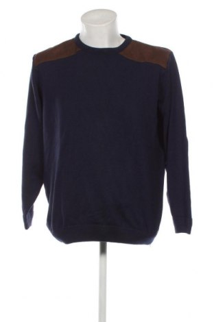 Ανδρικό πουλόβερ, Μέγεθος M, Χρώμα Μπλέ, Τιμή 3,71 €