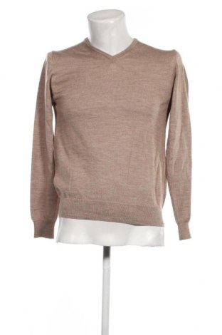 Ανδρικό πουλόβερ, Μέγεθος L, Χρώμα  Μπέζ, Τιμή 10,23 €