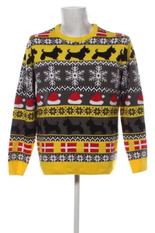 Мъжки пуловер, Размер M, Цвят Многоцветен, Цена 17,40 лв.
