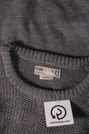 Мъжки пуловер ! Solid, Размер M, Цвят Сив, Цена 10,73 лв.