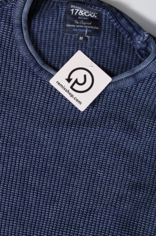 Ανδρικό πουλόβερ 17 & Co., Μέγεθος M, Χρώμα Μπλέ, Τιμή 9,15 €