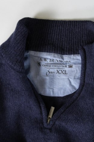 Мъжки пуловер A.W.Dunmore, Размер XXL, Цвят Син, Цена 29,00 лв.