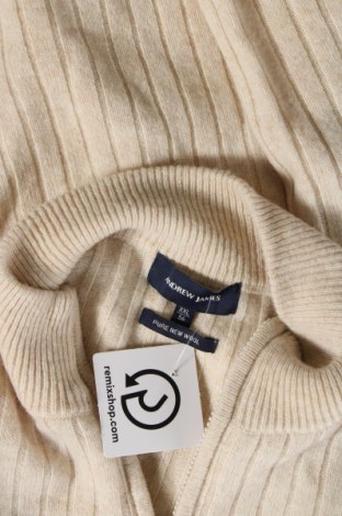 Ανδρικό πουλόβερ Andrew James, Μέγεθος XL, Χρώμα Εκρού, Τιμή 25,90 €