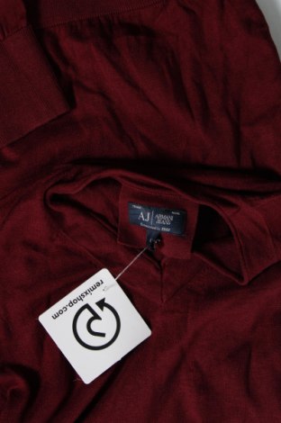 Herrenpullover Armani Jeans, Größe M, Farbe Rot, Preis € 92,48