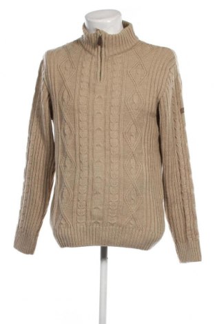 Мъжки пуловер Atlas For Men, Размер XXL, Цвят Бежов, Цена 14,79 лв.