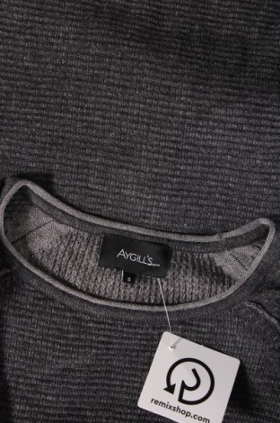 Ανδρικό πουλόβερ Aygill's, Μέγεθος S, Χρώμα Γκρί, Τιμή 6,82 €