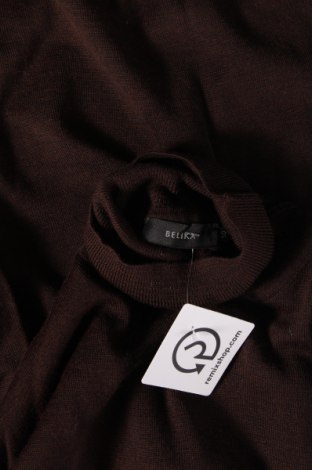 Мъжки пуловер Belika, Размер L, Цвят Кафяв, Цена 26,04 лв.