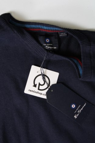 Ανδρικό πουλόβερ Ben Sherman, Μέγεθος XL, Χρώμα Μπλέ, Τιμή 68,04 €