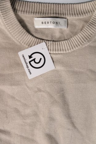 Ανδρικό πουλόβερ Bertoni, Μέγεθος 3XL, Χρώμα  Μπέζ, Τιμή 30,68 €