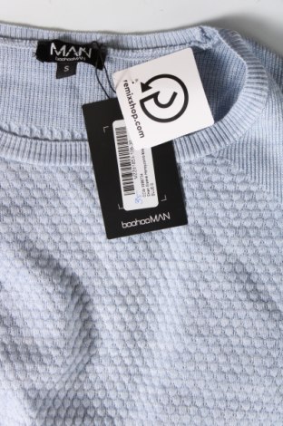 Ανδρικό πουλόβερ Boohoo, Μέγεθος S, Χρώμα Μπλέ, Τιμή 16,15 €
