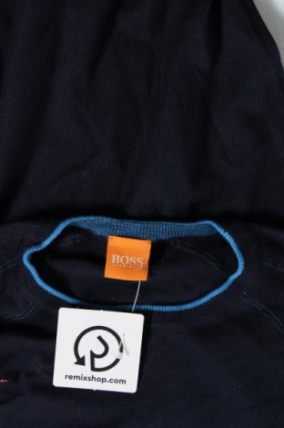 Мъжки пуловер Boss Orange, Размер M, Цвят Син, Цена 128,78 лв.