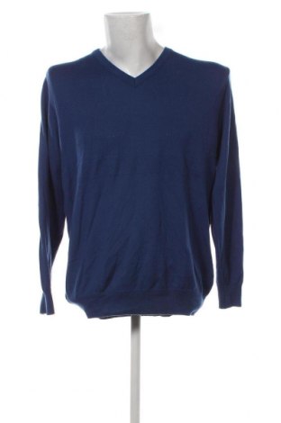 Ανδρικό πουλόβερ Boston Park, Μέγεθος L, Χρώμα Μπλέ, Τιμή 10,52 €
