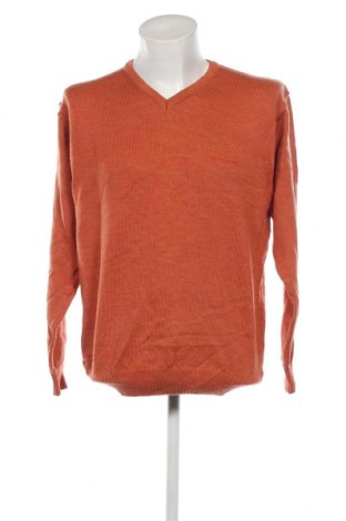 Мъжки пуловер Burlington, Размер L, Цвят Оранжев, Цена 29,00 лв.