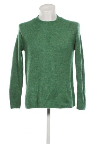 Мъжки пуловер C&A, Размер M, Цвят Зелен, Цена 13,05 лв.