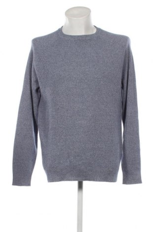 Мъжки пуловер C&A, Размер M, Цвят Син, Цена 8,41 лв.