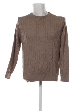 Мъжки пуловер C&A, Размер L, Цвят Кафяв, Цена 17,40 лв.