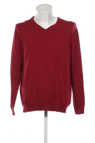 Мъжки пуловер C&A, Размер XXL, Цвят Червен, Цена 17,40 лв.