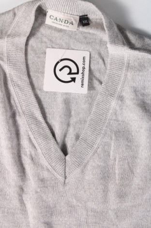 Ανδρικό πουλόβερ Canda, Μέγεθος XXL, Χρώμα Γκρί, Τιμή 9,15 €