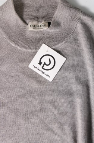 Ανδρικό πουλόβερ Canda, Μέγεθος M, Χρώμα Γκρί, Τιμή 9,15 €