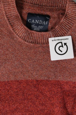 Мъжки пуловер Canda, Размер L, Цвят Оранжев, Цена 15,66 лв.