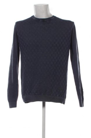 Ανδρικό πουλόβερ Caporiccio, Μέγεθος L, Χρώμα Μπλέ, Τιμή 8,97 €