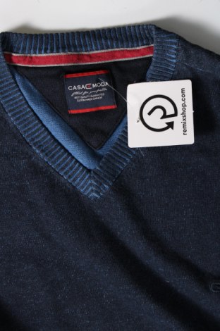 Ανδρικό πουλόβερ Casa Moda, Μέγεθος L, Χρώμα Μπλέ, Τιμή 25,90 €