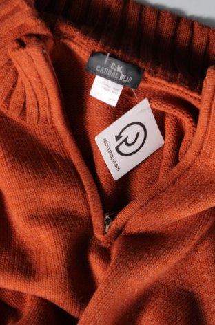 Ανδρικό πουλόβερ Casualwear, Μέγεθος XXL, Χρώμα Πορτοκαλί, Τιμή 17,94 €