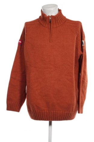 Ανδρικό πουλόβερ Casualwear, Μέγεθος XXL, Χρώμα Πορτοκαλί, Τιμή 17,94 €