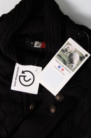 Ανδρικό πουλόβερ Ce & Ce, Μέγεθος M, Χρώμα Μαύρο, Τιμή 9,46 €