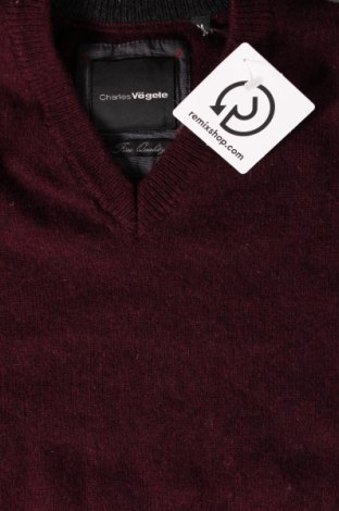 Мъжки пуловер Charles Vogele, Размер M, Цвят Червен, Цена 15,66 лв.