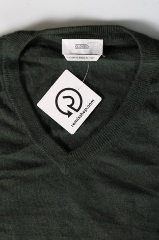 Ανδρικό πουλόβερ Closed, Μέγεθος XL, Χρώμα Πράσινο, Τιμή 36,19 €