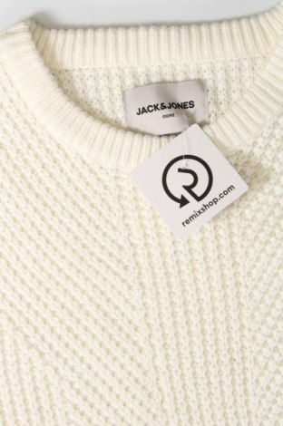 Ανδρικό πουλόβερ Core By Jack & Jones, Μέγεθος L, Χρώμα Εκρού, Τιμή 5,20 €