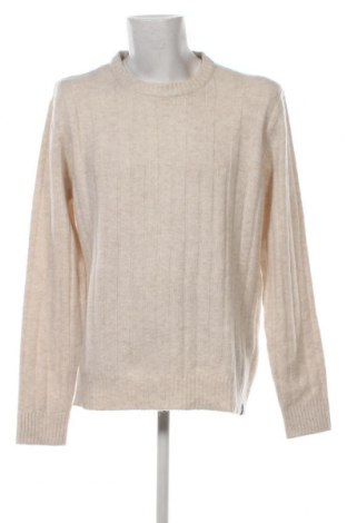 Ανδρικό πουλόβερ Core By Jack & Jones, Μέγεθος XL, Χρώμα Εκρού, Τιμή 10,52 €