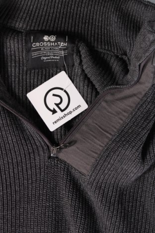 Мъжки пуловер Crosshatch, Размер S, Цвят Сив, Цена 7,83 лв.