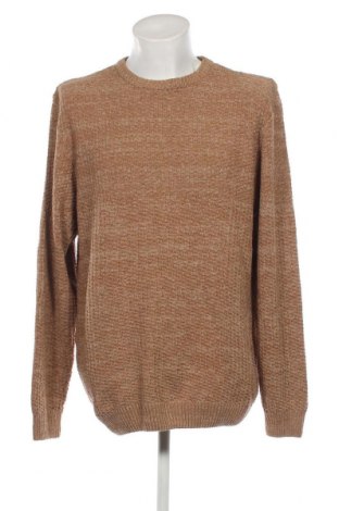 Мъжки пуловер Defacto, Размер 3XL, Цвят Бежов, Цена 11,50 лв.