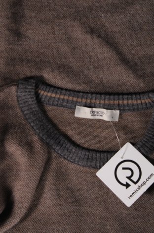 Мъжки пуловер Defacto, Размер L, Цвят Бежов, Цена 14,50 лв.