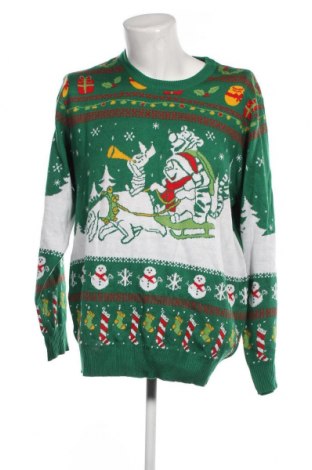Мъжки пуловер Disney, Размер XXL, Цвят Зелен, Цена 16,53 лв.