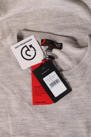 Мъжки пуловер Dressmann, Размер L, Цвят Сив, Цена 77,00 лв.